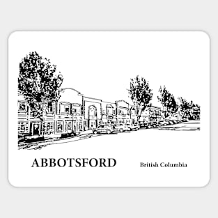 Abbotsford British columbia Sticker